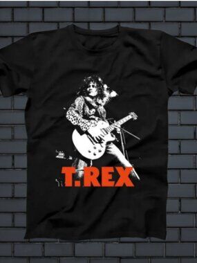Rex Rock Band Marc Bolan Music T Shirt